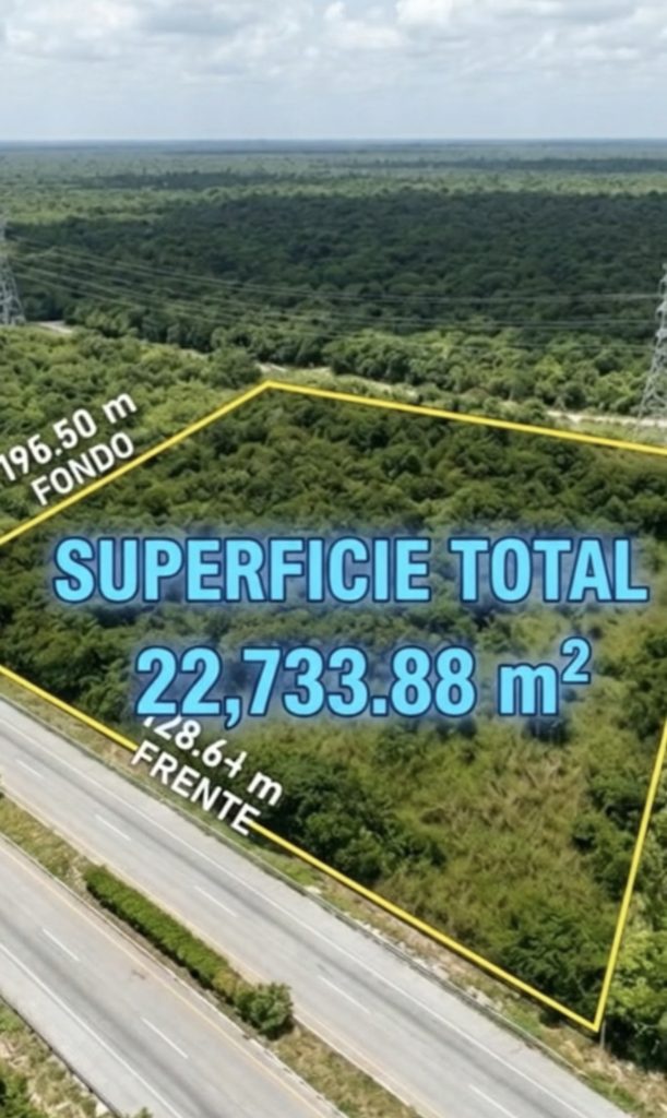 Terreno en Venta en Libramiento Cancún – Mérida ¡360 MXN X m²!